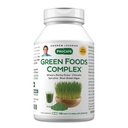 ANDREW LESSMAN Green Foods Complex 180 Capsule - Provizii Blocuri de constructii pentru cresterea tesutului sanatos, suport hepatic. 100 mg Fiecare de Barley Grass, gratar de grâu, albastru verde Algae, Chlorella, Spirulina