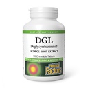 Factori naturali DGL Chewable - Supliment de suport digestiv cu extract de rădăcină de lemn dulce - Tablete masticabile suport Stomac Lining & Health - non-GMO & Gluten-Free - 90 comprimate masticabile (90 Servings)