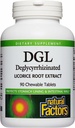 Natural Factors DGL Chewable - Digestive Support Supplement with Licorice Root Extract - Chewable Tablets Support Stomach Lining & Health - Non-GMO & Gluten-Free - 90 Chewable Tablets (90 Servings)
