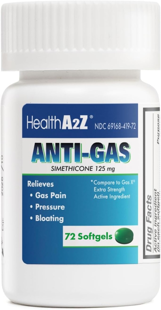 SănătateA2Z® gaz de relief Simethicone 