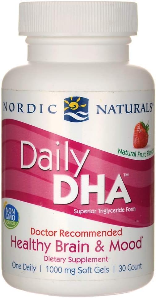 Naturale nordice - zilnic DHA, sănătos Brain and Mood Support, 30 Soft Gels