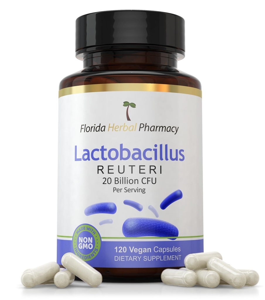Farmacie Florida Herbal, Lactobacillus Reuteri (Probiotic) Supliment capsule, 20 miliarde CFU