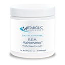 Întreținere metabolic R.E.M. Pulbere de întreținere - Suport de relaxare naturale Supliment cu magneziu, Melatonină, 5-HTP + Potasiu - băutură ușoară Add-in, Nu Fillers (366g / 60 Serviri)