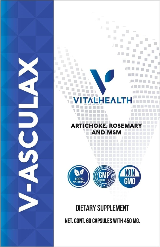Vital Health V-Asculax Circulation Support 