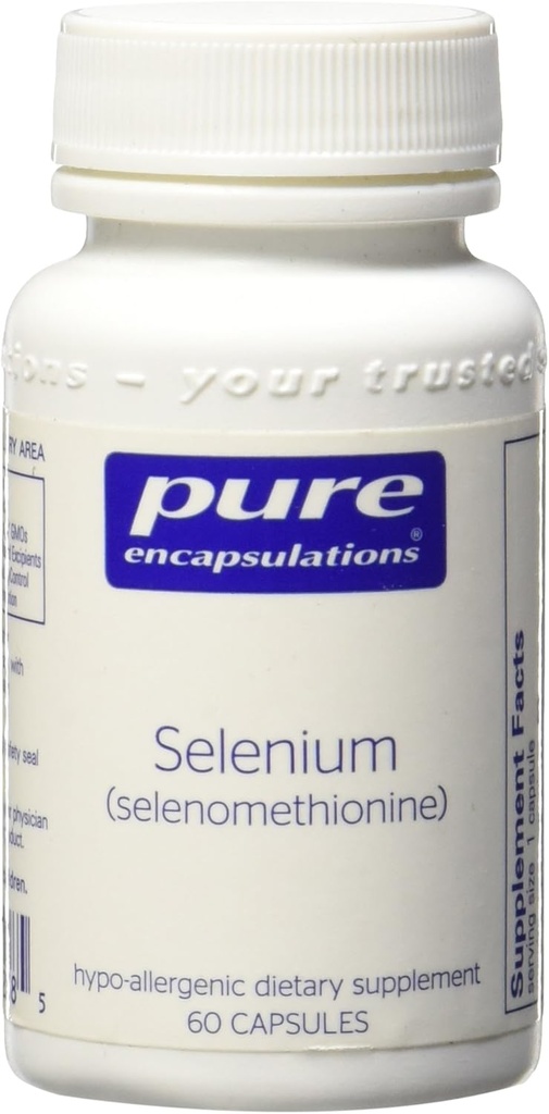Seleniu 200mcg (Selenometionină) Supliment alimentar (60 capsule)