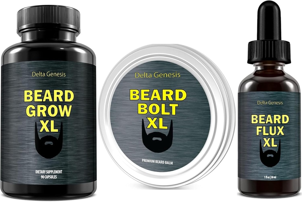 Barbă Flux, barbă Crow XL și stiva Bolt XL
