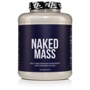 Masa NAKED - Praf de proteine castigator de greutate naturală - 8 LB vrac, OMG gratuit, gluten gratuit și soia. Fără ingrediente artificiale - 1.250 Calorii per Serving