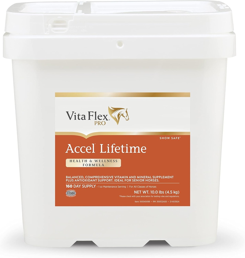 Vita Flex Pro Ackel Health & Wellness Formula Supliment pentru cai, 10 lb