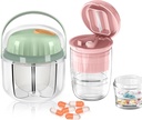 GloDeals Pill Organizator, Pill Crusher, Cutter și Splitter