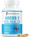 JB Wellness AREDS 2 Eye Vitamina si Suplimentul mineral, contine luteina, vitamina C, Zeaxantină, Zinc & Vitamina Îmbunătățește Suplimentul Vision - 60 Conte