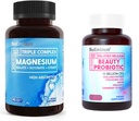 BioEmblem Femeii Triple Magneziu Complex de frumusete Probiotice - 120 Piece Asortment - Nearomat