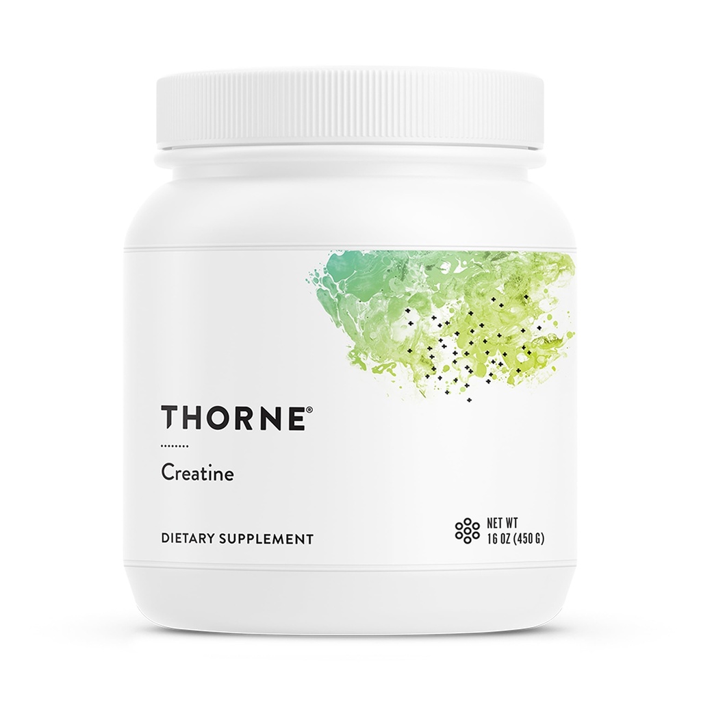 THORNE Creatin - Micronited Creatine Monohidrat pulbere - Suport pentru mușchi și funcția cognitivă* - pentru femei și bărbați - Nearomat - NSF Certified for Sport - 5 g per Serving - 90 Servings