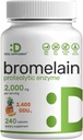 Bromelain Supliment 2.000 mg per servire, 240 capsule 