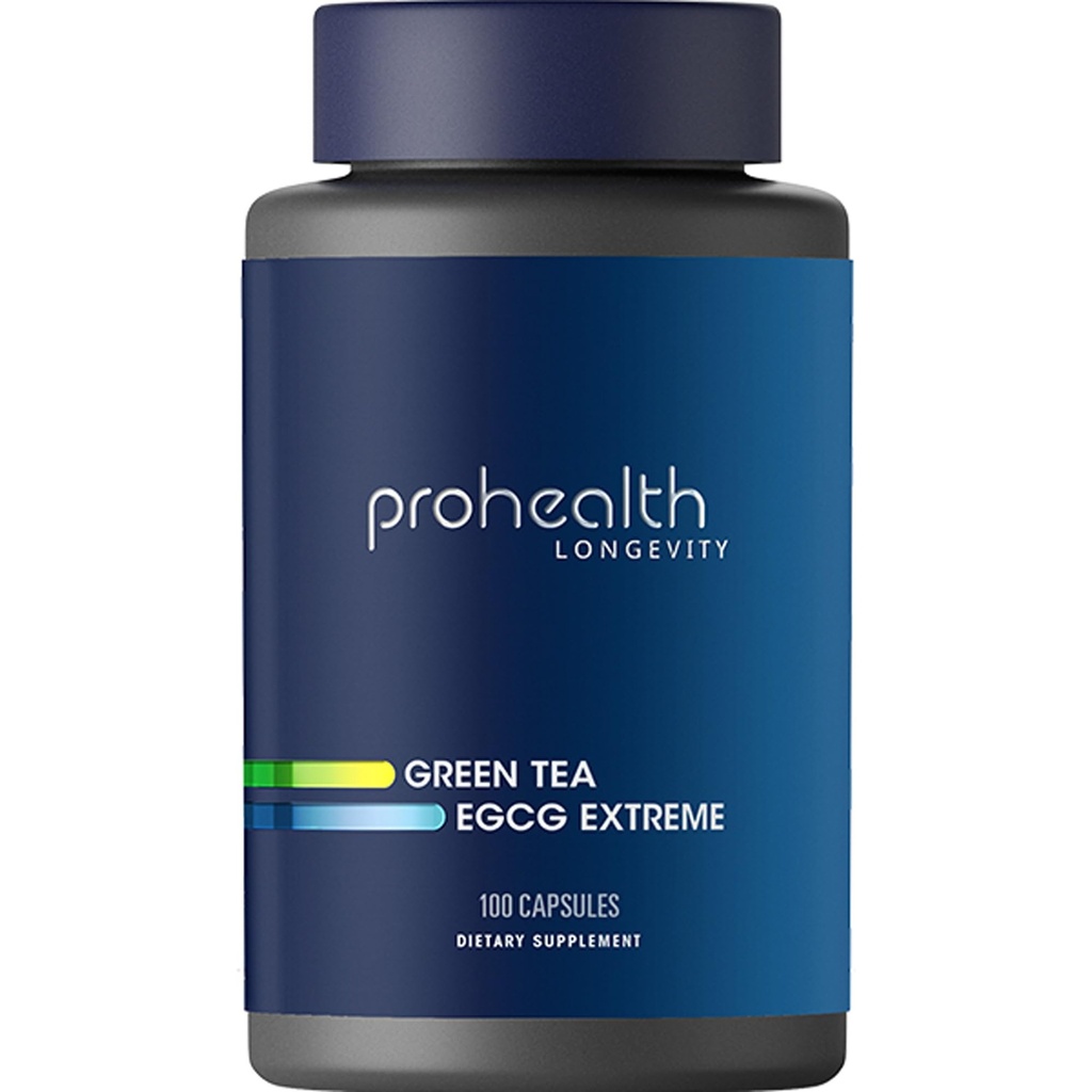 ProHealth Longevity Ceai verde EGCG Extreme (390 mg EGCG, 100 capsule) (supliment de ceai verde)