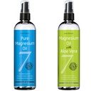 Șapte minerale Ulei de magneziu pur și ulei de magneziu pur cu Aloe Vera