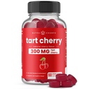 NutraChamps Tart Cherry Gummies - 3000mg tarta extract de cirese cu seminte de telina - Acid uric Curatare Supliment - Antioxidant, Confort comun, Flexibilitate, Sănătate imună, Somn - 60 Vegan Gummies