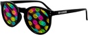 HI-LITES Smiley efect special Ochelari de schimbare a luminii / difracție ușoară - Lentile efect facial Smiley - Stil de proiectare