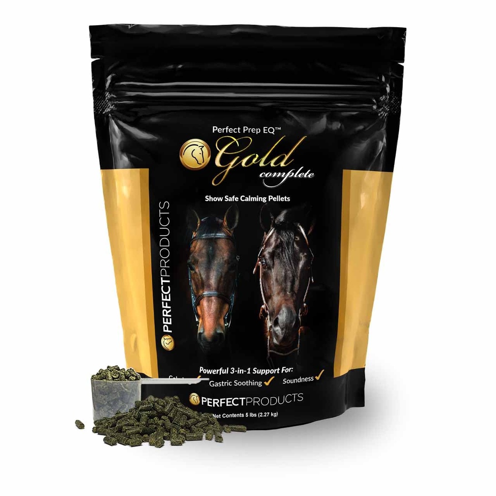 Prep perfect EQTM Gold Complete calming Pellets (5LB)