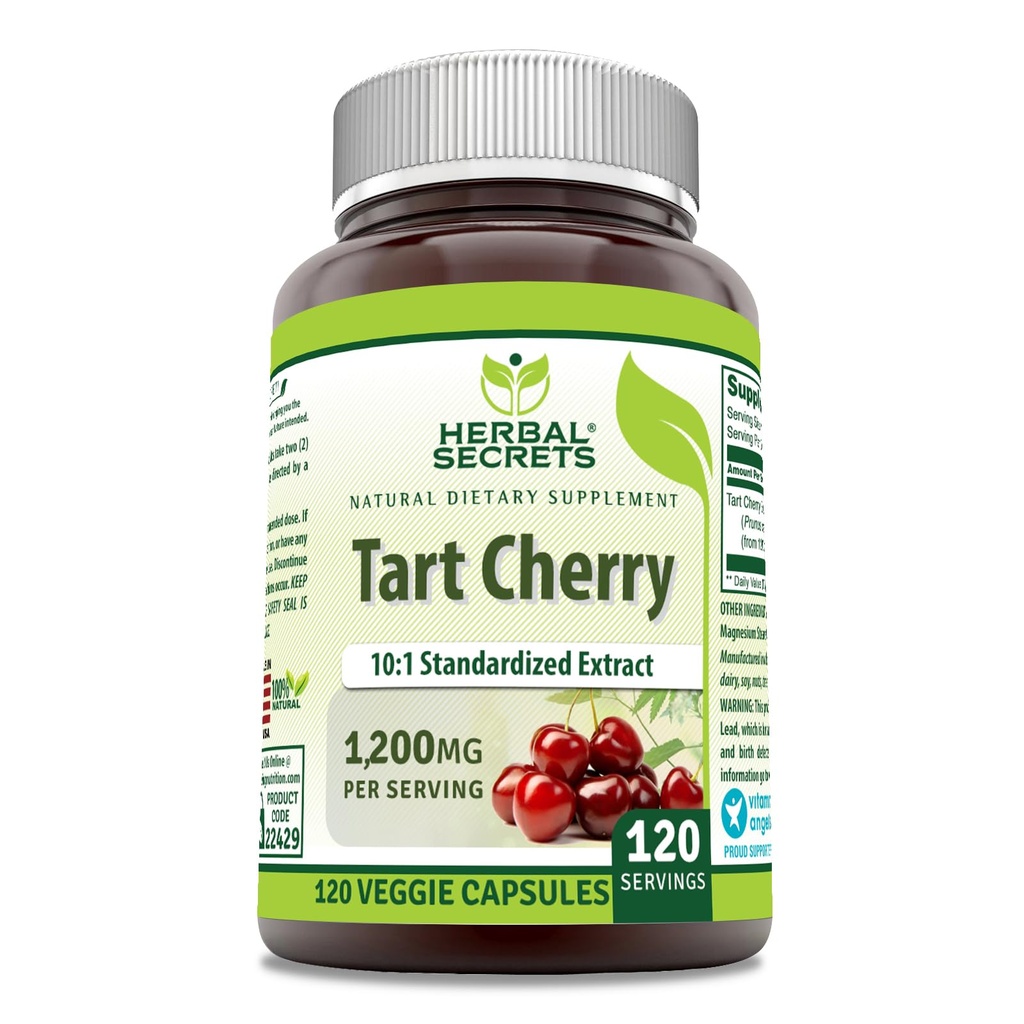 Secrete vegetale Tart Cherry 10:1 Standardized Extras Supliment 