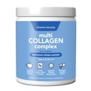 Vitamina Bounty Multi Colagen Complex - Hidrolized Colagen Peptides Tipurile I, II, III, V & X - Sprijină Elasticitatea pielii, Sănătatea comună, Creşterea părului şi unghiilor - 50 Serviri
