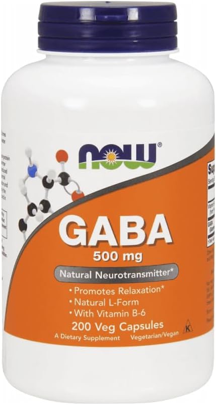 ACUM alimente - GABA cu vitamina B6 500 mg. - 200 capsule vegetariene