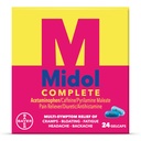 Gelcaps complet Midol 24ct: Midol Complete Dureri Menstruale Ajutor Gelcaps cu Acetaminofen pentru Simptom menstrual, PMS Relief, și Perioada Crampa de ajutor - 24 Conte (Packaging May Vary)