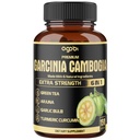 Capsule Premium Garcinia Cambogia cu ceai verde, Arjuna, Usturoi, Turmeric, Pepper Negru - Body Health & Immune Supplement - 1 pachet 150 capsule pentru 5 luni