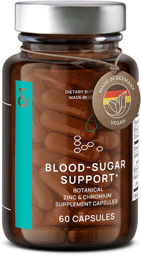 CLAV® N°9 - Extract de scorţişoară + Capsule cu melon bitter cu cumini Syzygium, Beta Glucan & Crom - Vegan - 60 Conte