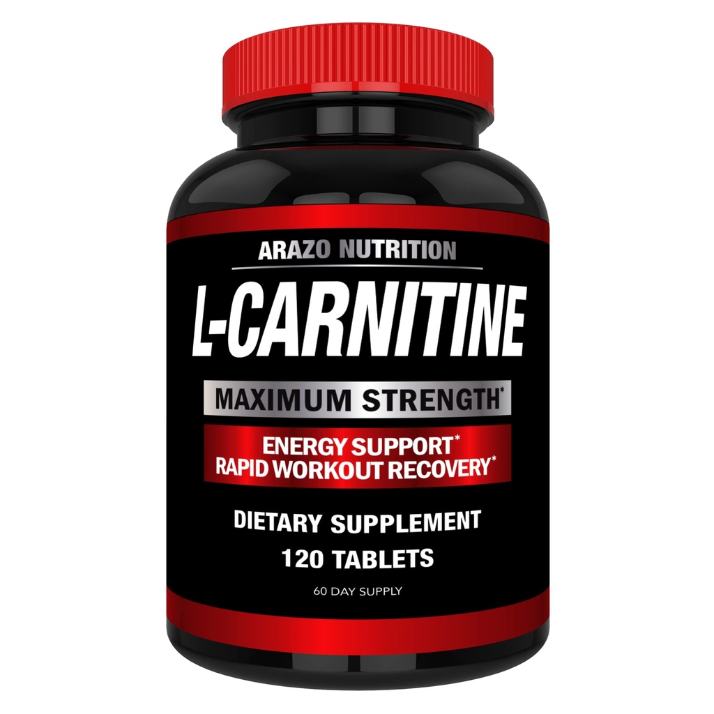 Super puterea L-Carnitina 1000 mg Serviri Plus Calciu pentru cresterea metabolismului si imbunatatirea castigului muscular - Arazo nutritie