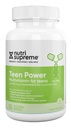 Nutri Supreme Teen Multivitamine pentru baieti si fete 12-17, Cel mai bun Kosher One pe zi vitamine adolescent, Formulat pentru dezvoltare adolescenta si sanatate imuna, 30 capsule