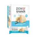 Power Crunch Protein Wafer Bars, Snacks de proteine ridicate cu gust delicios, crema de vanilie franceză, 1.4 Ounce (12 conte)