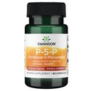 Swanson P-5-P (Pyridoxal-5-Phosfat) Vitamină coenzimat B-6 40 Milligrame 60 Capsule