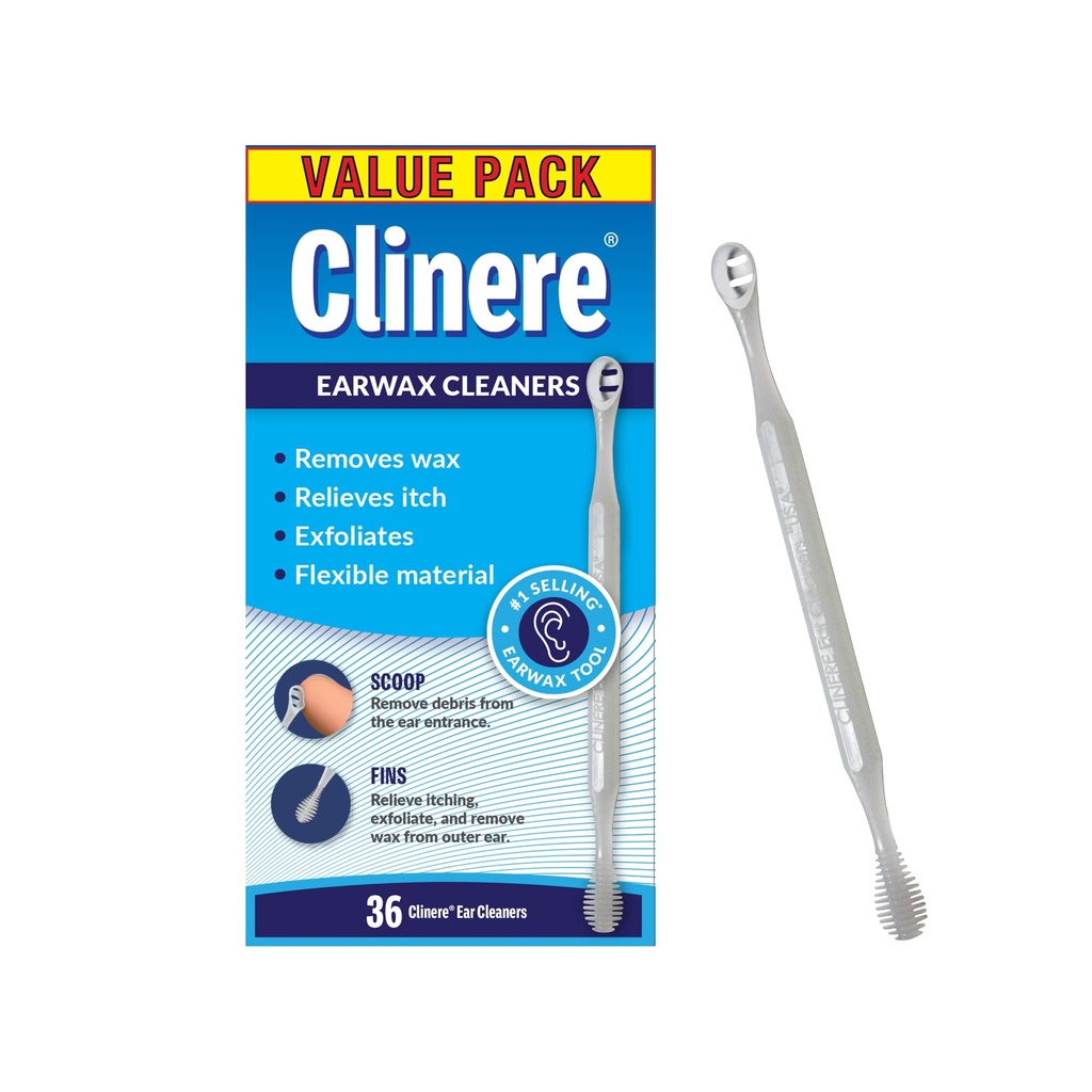 Clinere Ureche Curățatoare, Canal blând Curățare și Ureche Ureche Instrumentul de îndepărtare, Mâncărime Relief, Exfolieri, 36 Conte