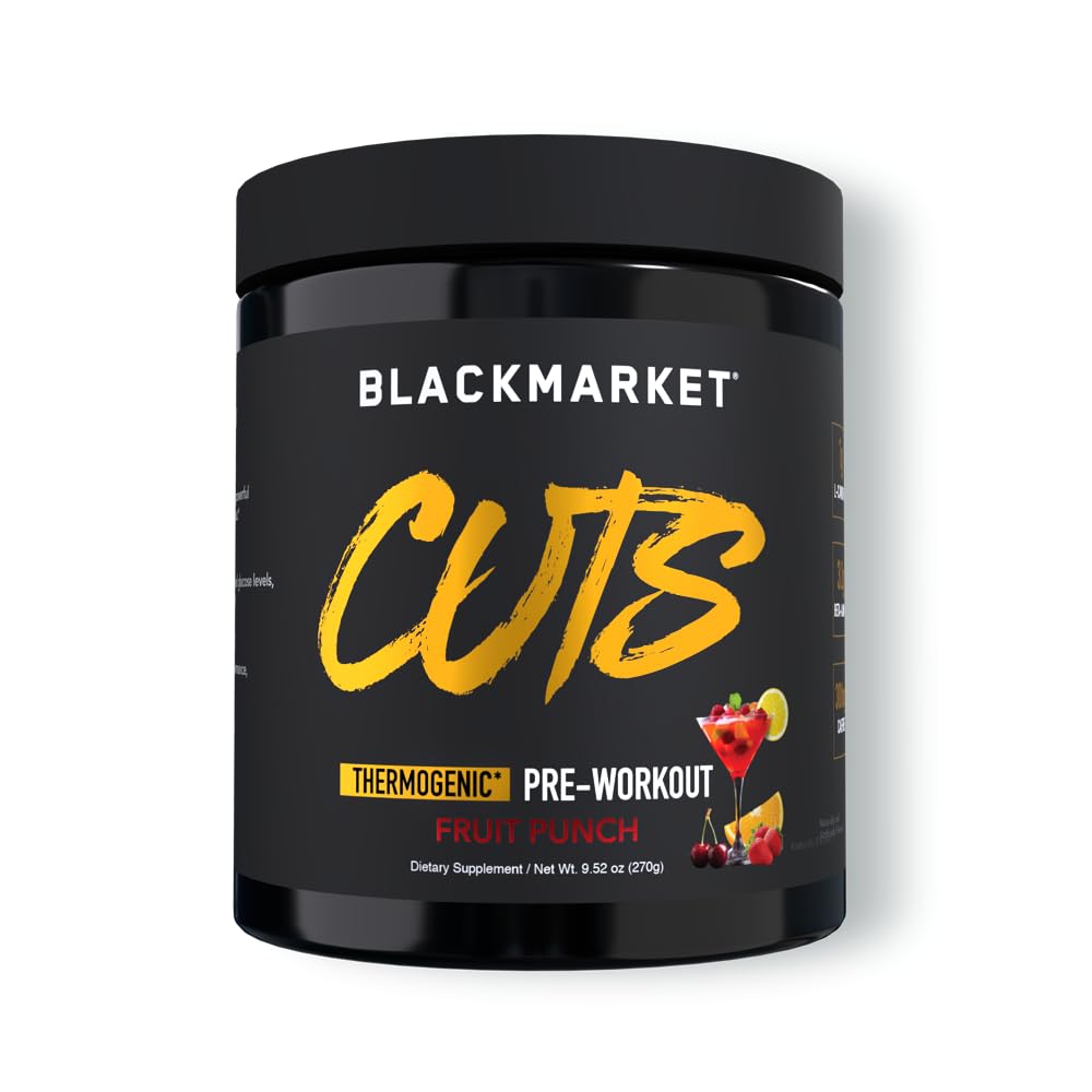 BLACKMARKET CUTS Pre Workout 