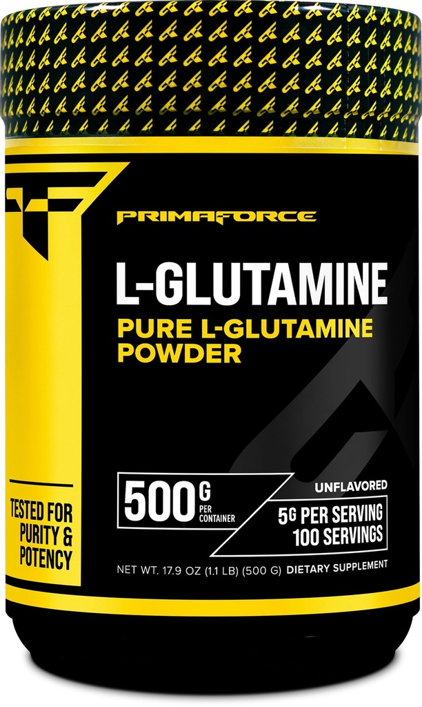 Pulbere L-glutamină Primaforce 500 Grams (1. 1 LBS)