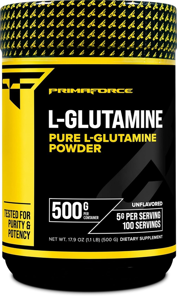 Pulbere L-glutamină Primaforce 500 Grams (1. 1 LBS)