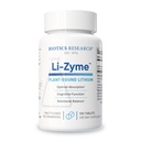 Biotics Research Li Zyme 50 micrograme, Litiu ca aliment întreg, fitochimic Litiu legat, extrem de biodisponibil, Suportă funcția cerebrală, Memorie și Suport Mood, 100 comprimate