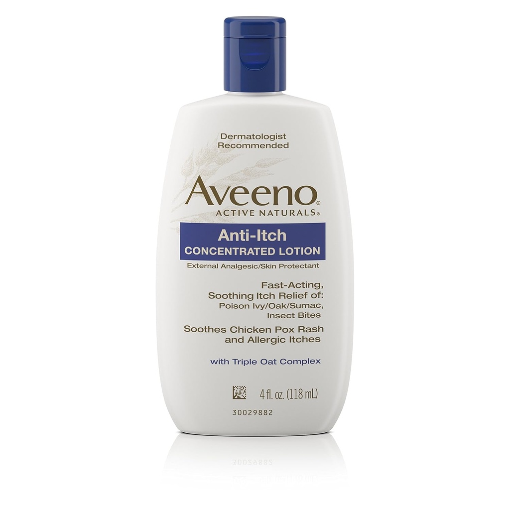 Aveeno Active Naturals Anti-Itch Lotion concentrat - 4 fl oz