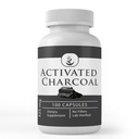 Ingrediente originale pure activate Charcoal, (100 capsule) întotdeauna pure, fără aditivi sau Fillers, Lab verificate