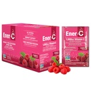 Ener-C Raspberry Multivitamine Drink Mix Powder Vitamina C 1000mg & Electroliti cu Real fructe Suc Natural Energy & Immune Support for Women & Men - Non-GMO Vegan & Gluten Free - 30 Conte