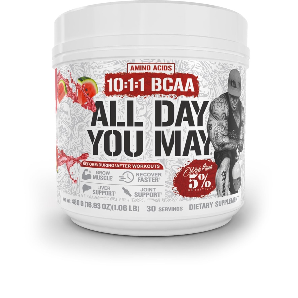 5% Nutriție Rich Piana AllDayYouMay Powder 