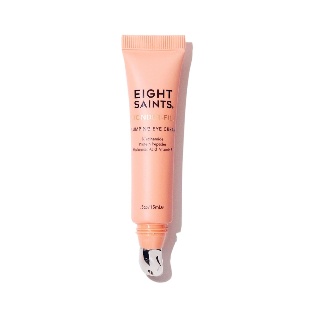 Opt Sfinți Wonder-fill Plumping ochi Cream, Natural și organic anti imbatranire sub crema ochi pentru a plump piele, Reduce riduri, linii fine, și sub saci ochi, cercuri întunecate sub tratament ochi, 0,5 Onces