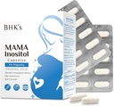 Suplimentul de Fertilitate Pre-Pregnantă al BHK, Echilibru hormonal şi Suport Funcţional ovarian sănătos pentru femei, Cicluri regulate cu Inositol, 60 Capsule