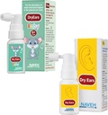 NAVEH PHARMA Urechi uscate Spray pentru copii 0. 5 Fl Oz + NAVEH PHARMA Urechi uscate Spray 1 Fl Oz