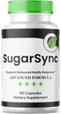 (1 ambalaj) Sincronizare zahăr Glyco Optimizer Capsule, zahărSync Glyco Optimiser, zahăr Sync Joint Optimizer, zahăr Sync Gluco Cleanse Detox Formula, SugarSync Glycol Recenzii (60 capsule)
