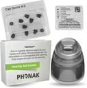 Phonak Cap 4.0 Dome XSmall (4.5 inch=4.5mm) -Adevărat OEM Elveţia Înlocuire Sonova, Audiere Domes pentru urechi foarte înguste- 1 pachet / 10 Domes Total
