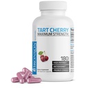 Bronson Tart Cherry Concentraţie maximă 7600 mg, 180 capsule vegetariene (90 Servings)