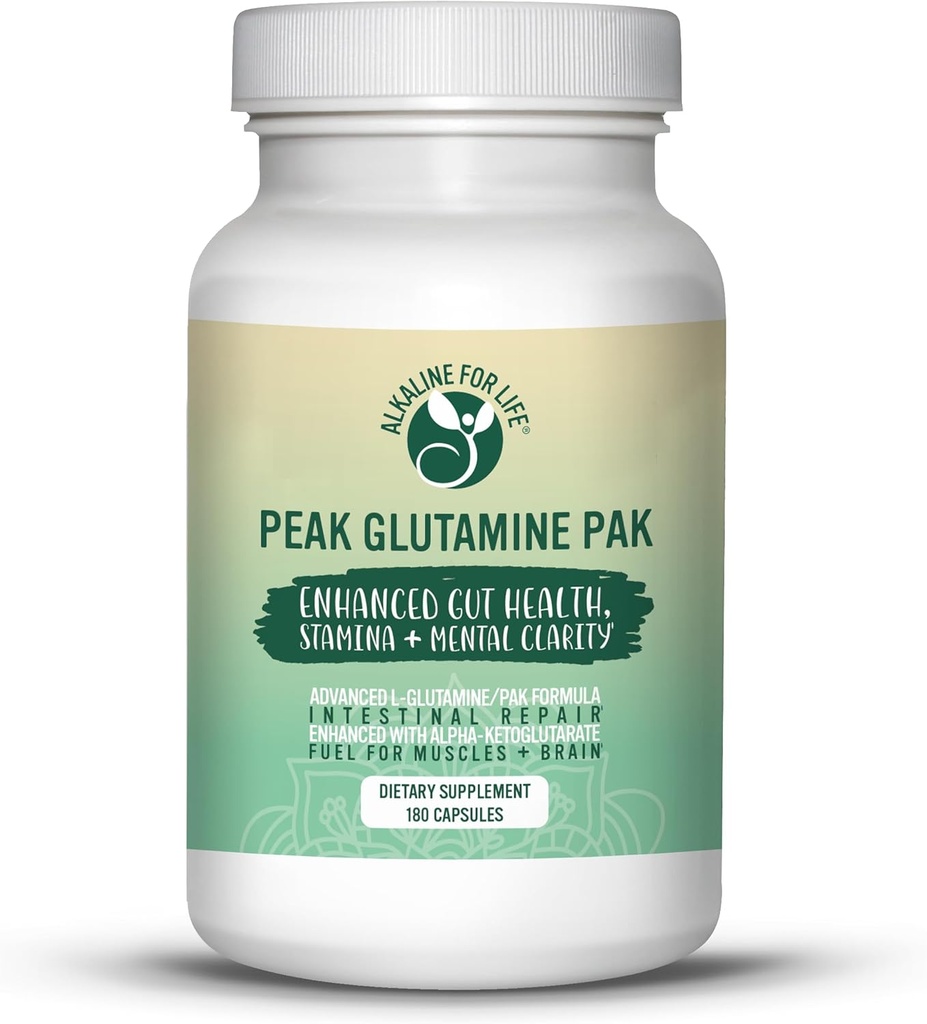 Vârf de glutamină PAK 180 Capsule L Glutamina cu alpha- ketoglutarat piridoxal pentru a recicla eficient L- glutamina pentru beneficiul optim de sănătate al gutei