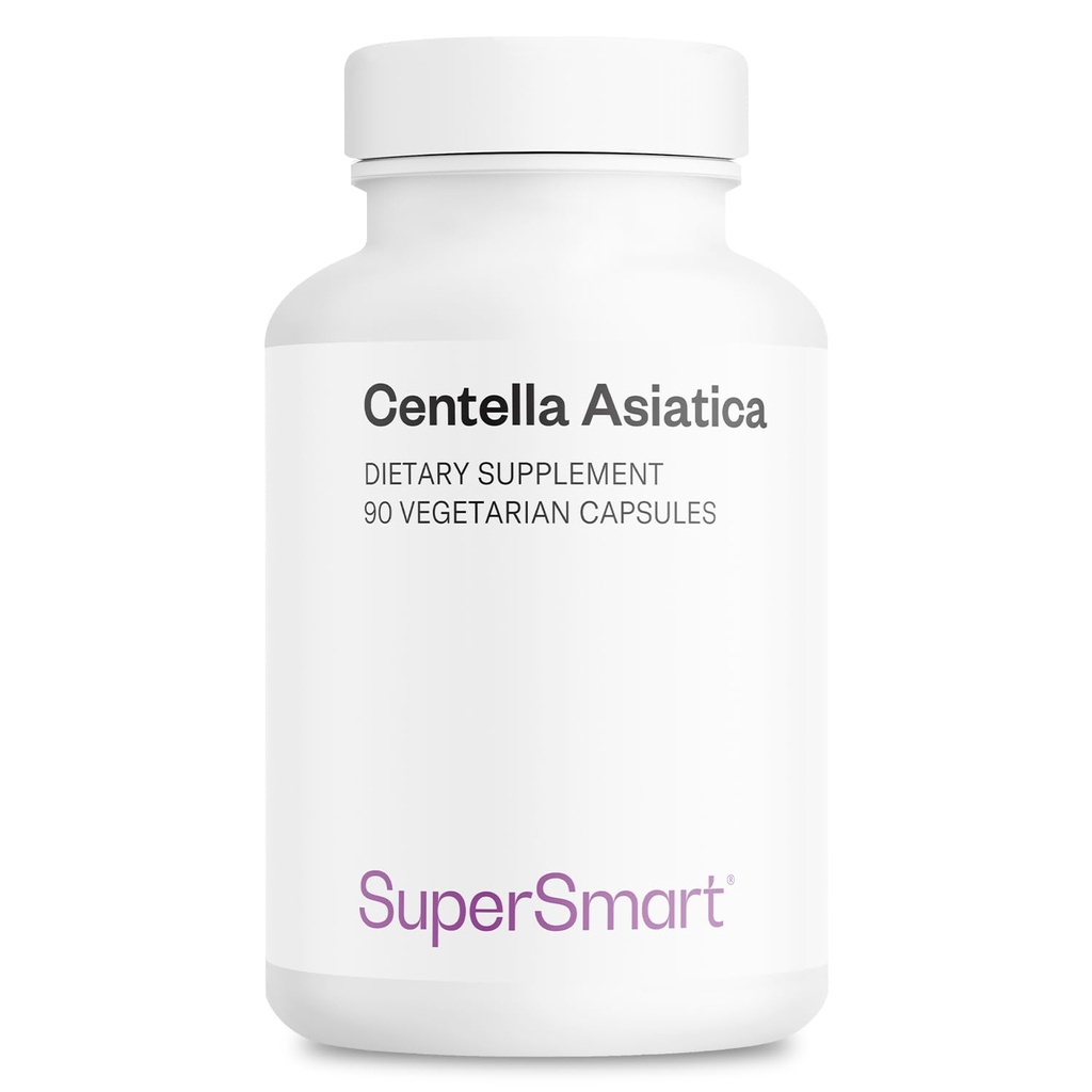 SuperSmart - Centella Asiatica 180mg pe zi - Gotu Kola Extras Supliment 