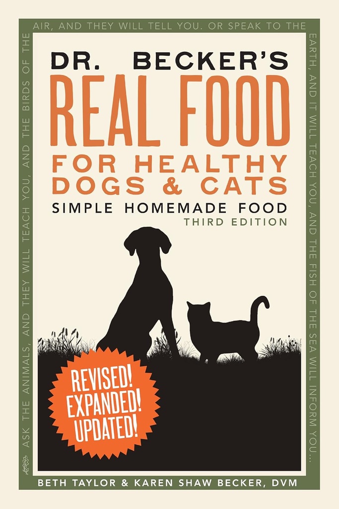 Dr. Becker Real Food pentru câini și pisici sănătoase: alimente simple de casă